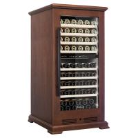 Винный шкаф в деревянном корпусе Meyvel MV99PRO-KBT2 цвет орех